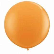 Cf. 10 Pallone Maxi Palloncino Gigante Lattice Arancione 70 Cm