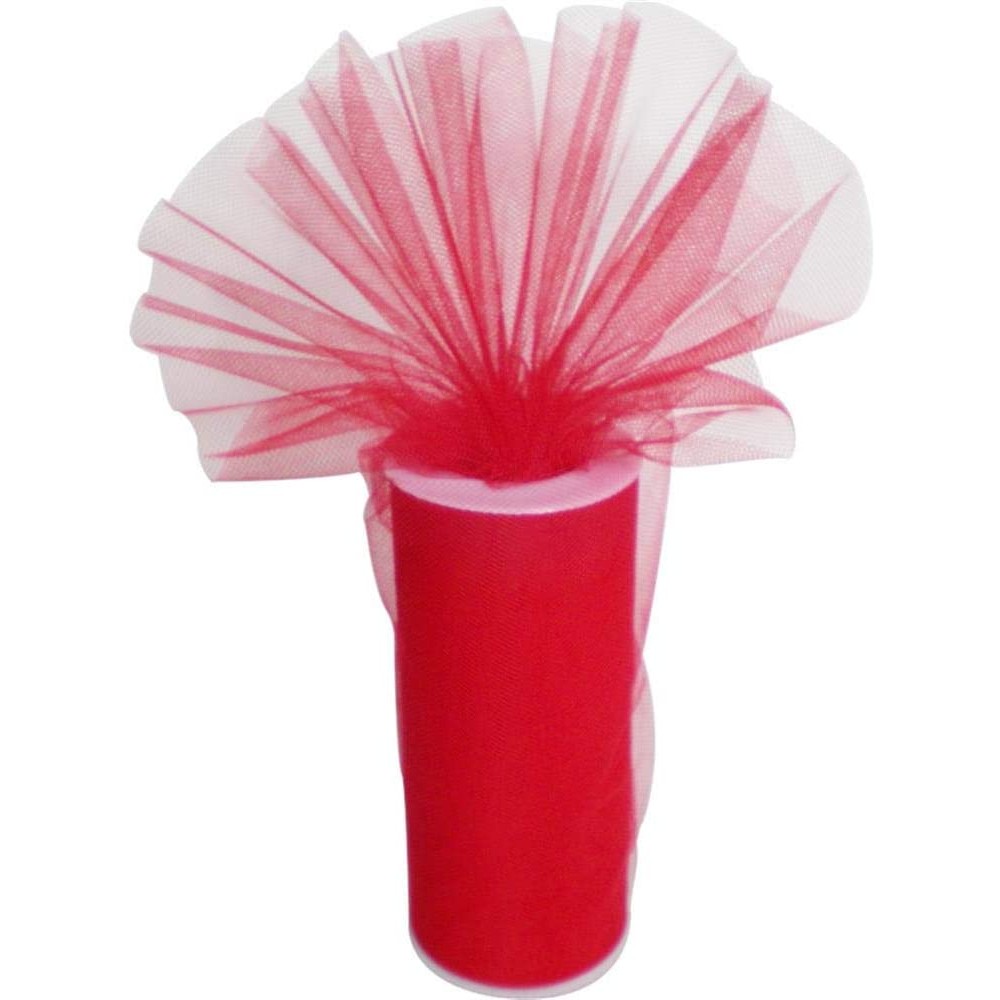 Rotolo di Tulle Fucsia per bomboniere e per Matrimonio 12,5 cm x 100 mt