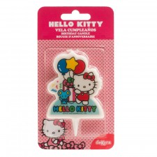 Set palloncini festa compleanno bambino bambina Hello Kitty pieni di elio