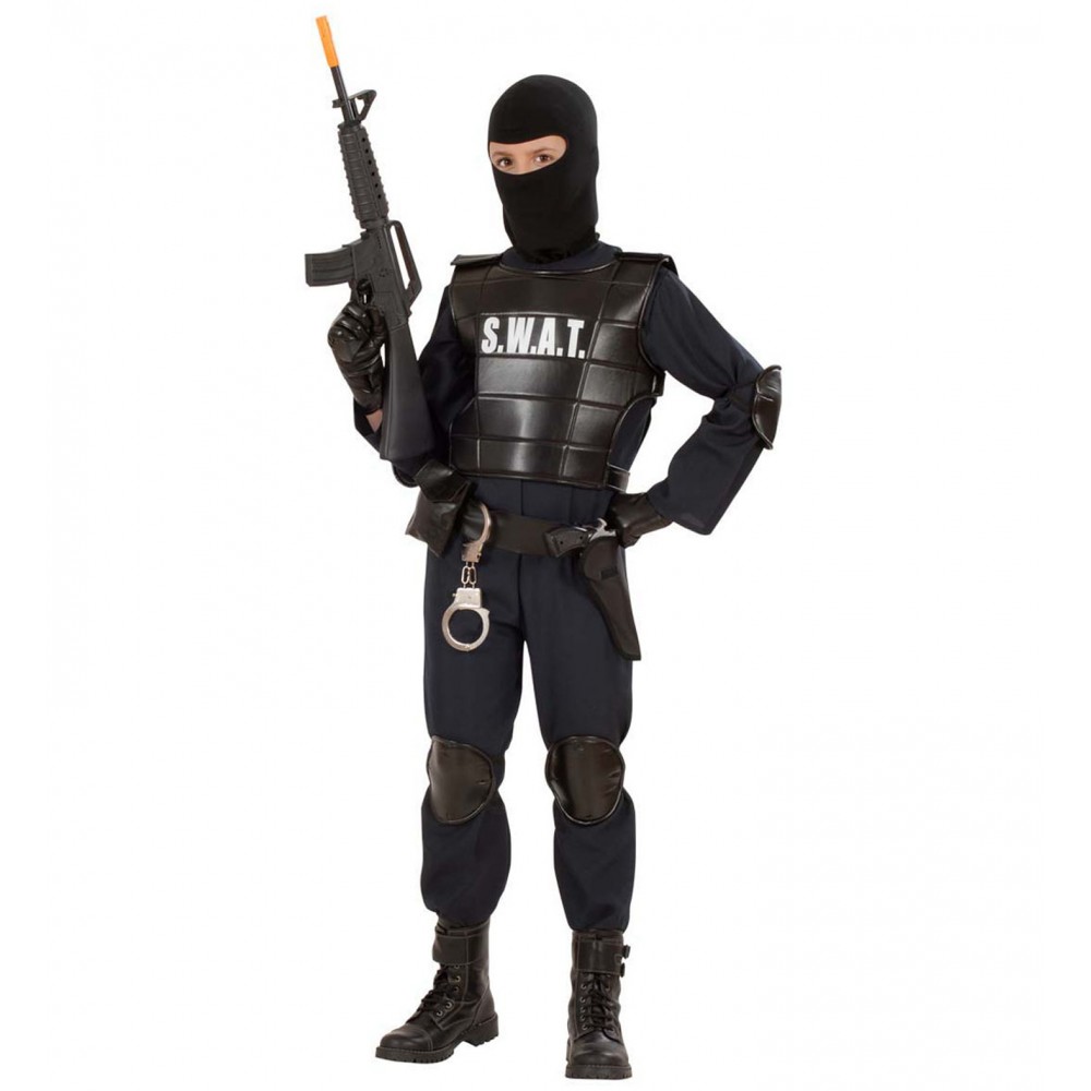 Costume Agente SWAT per Bambino, 8-10 anni