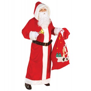 Costume Babbo Natale Gonfiabile, Adulto, Taglia Unica