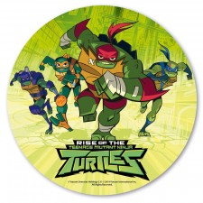 Cialda in Wafer/ Ostia per Torte Rise Of The TMNT Ø 20 cm